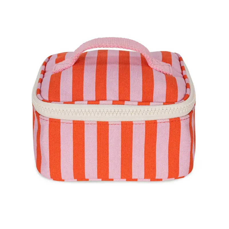 Fluf Mini Zip Cube - Awning Stripe Pink (UK Exclusive)