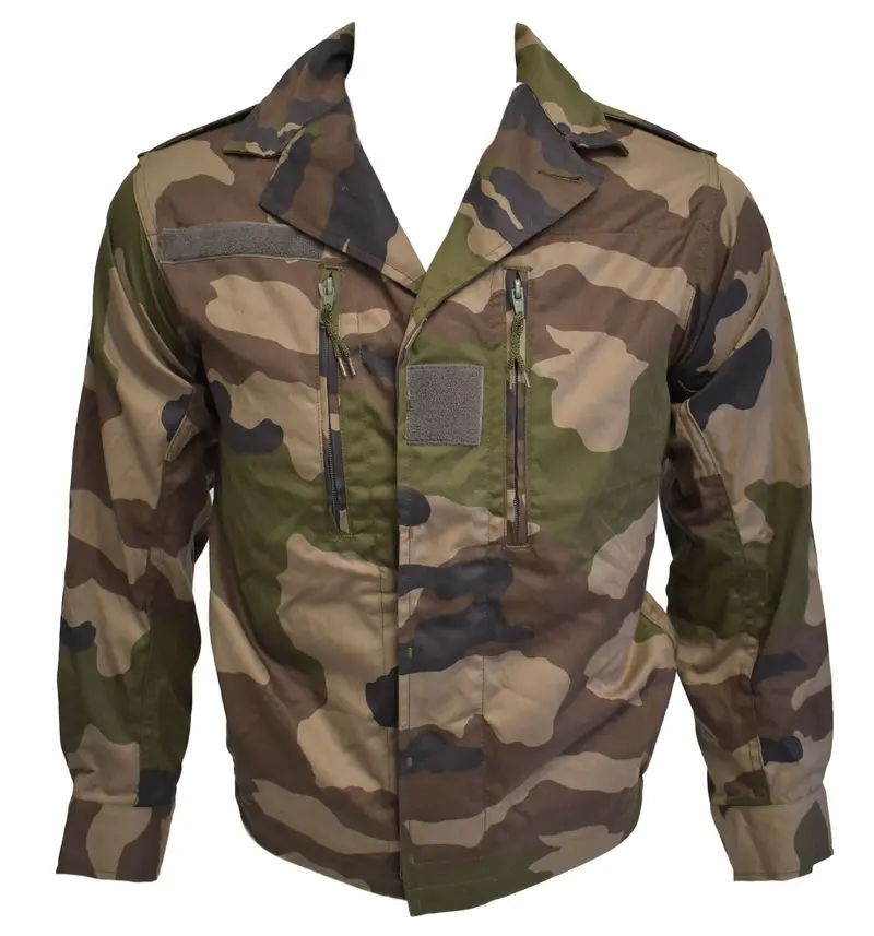 French Military CCE Woodland Camo Jacket