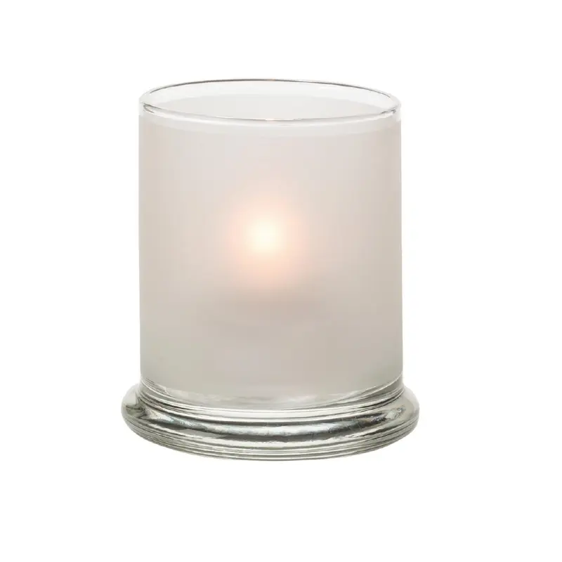 Hollowick Columns Satin Crystal Votive 76x 92mm (12 Pack)