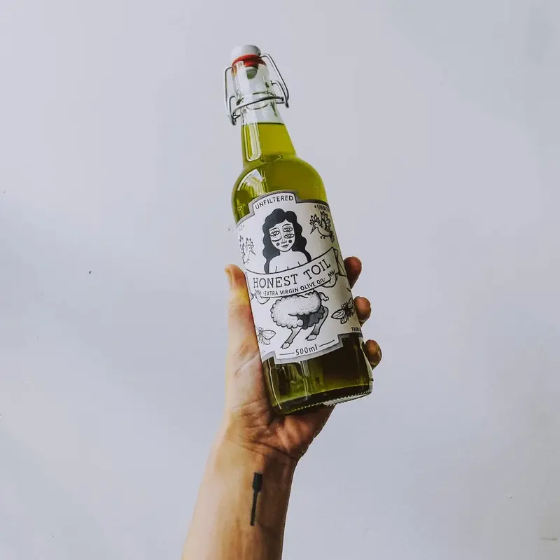 Honest Toil Extra Virgin Olive Oil - 500ml