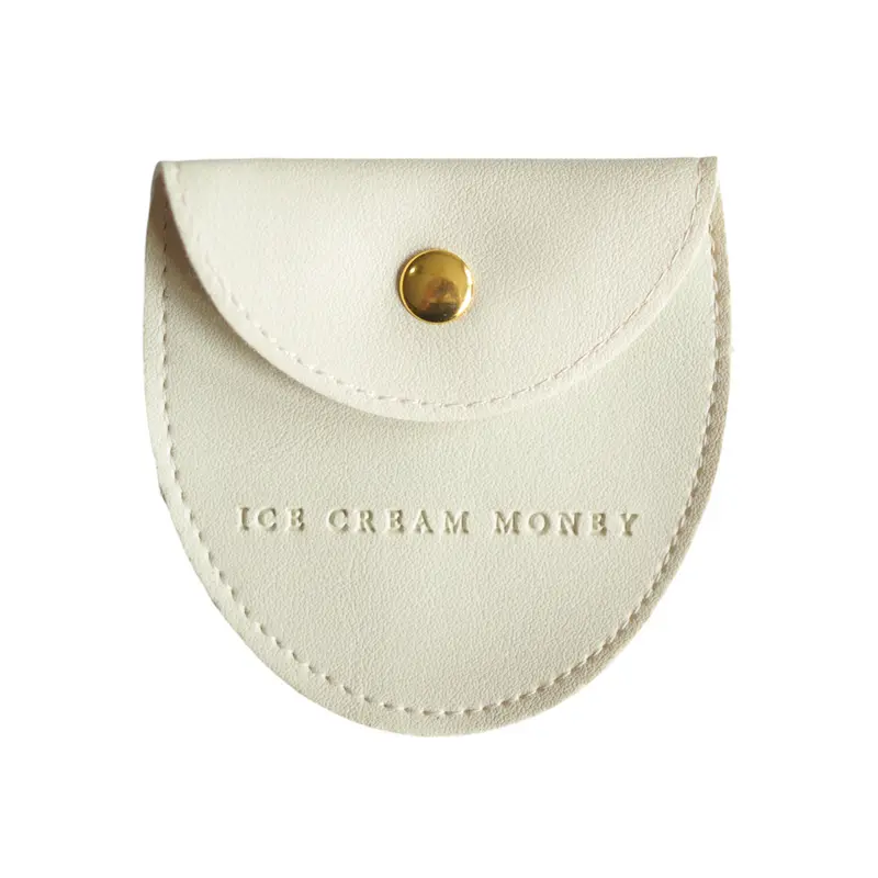 Ice Cream Money Vegan Faux Leather Embossed Purse