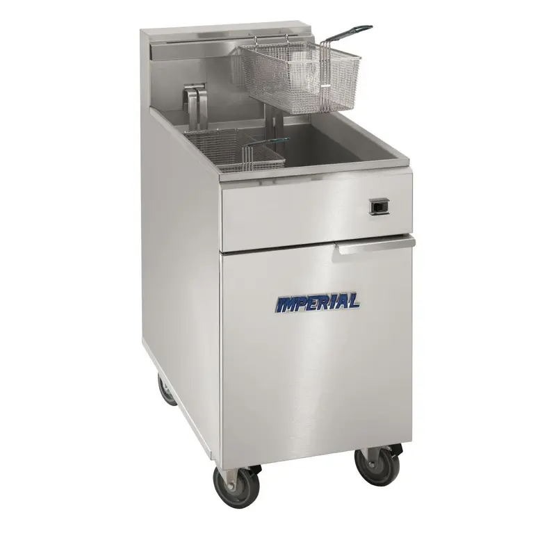 Imperial Free Standing Natural Gas Fryer IFS-75-OP