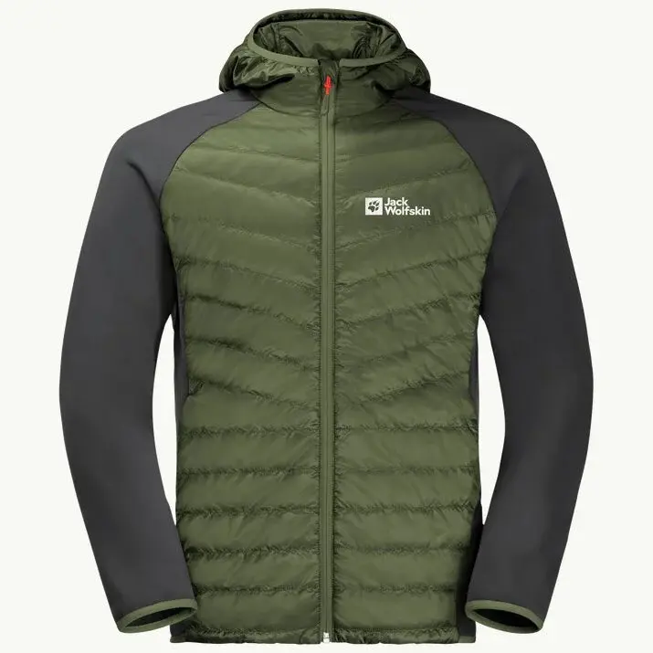 Jack Wolfskin Men's Routeburn Pro Hybrid Jacket | Greenwood