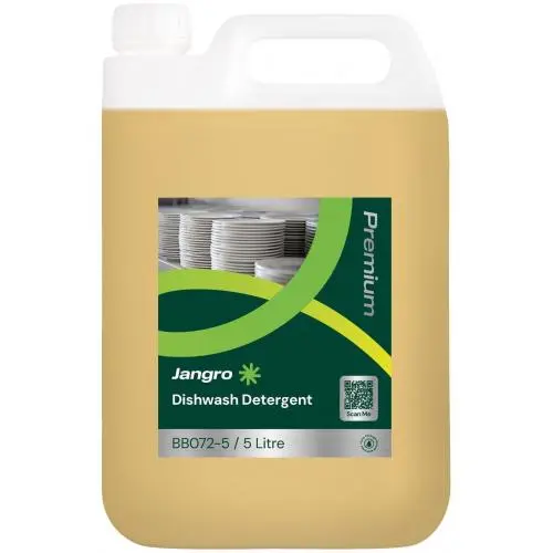 Jangro Premium Dishwasher Liquid Detergent - 5 Ltr