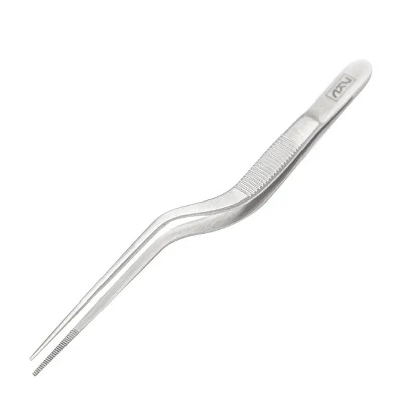 Japanese Knife Company Cranked Tweezers Matt 140mm