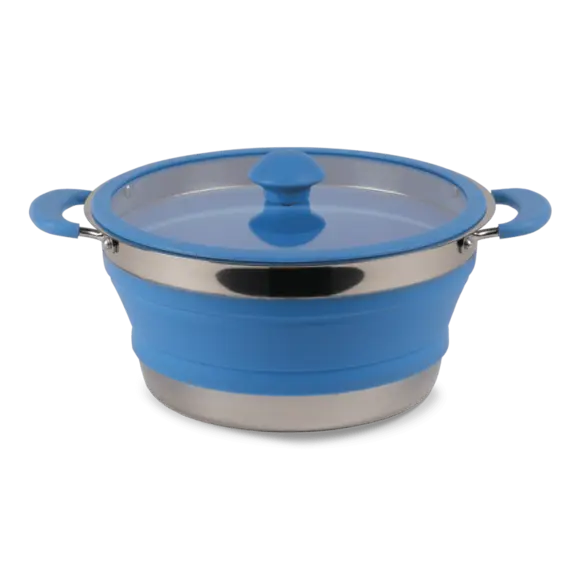 Kampa Folding Saucepan 3L BLUE