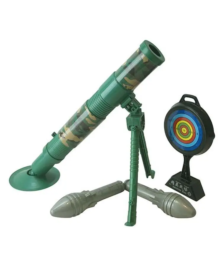 Kombat UK Mini Toy Mortar - Green Kids Toy