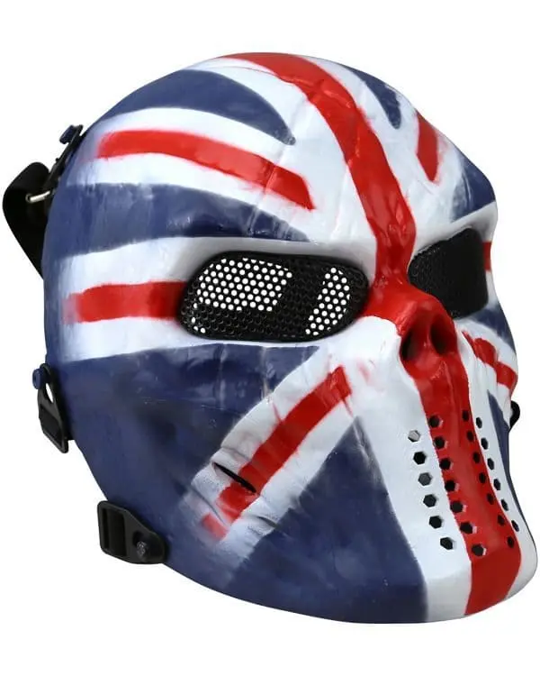 Kombat UK Tactical Skull Mesh Face Mask - UK