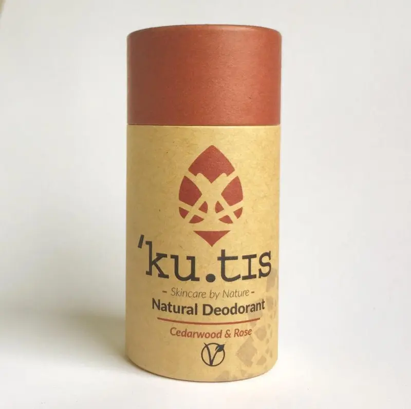 Kutis Skincare Vegan Cedarwood & Rose Deodorant Stick