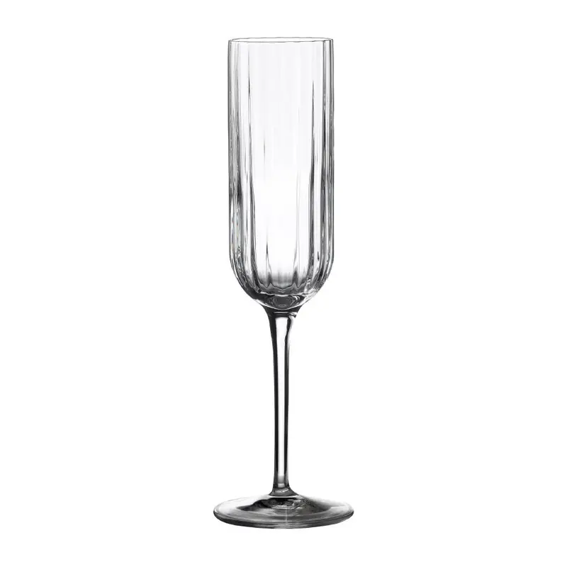 Luigi Bormioli Bach Crystal Champagne Flutes 210ml (Pack of 24)