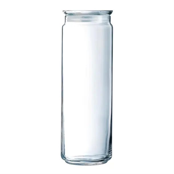 Luminarc Pure Spaghetti Jars with Glasses Lids 2Ltr (6 Pack)