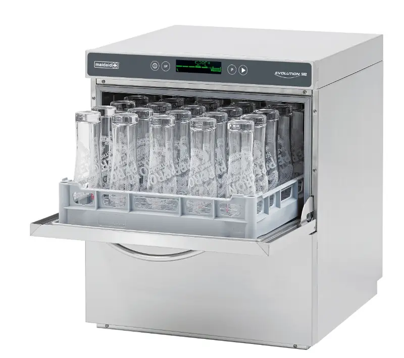 Maidaid Evolution 502 Undercounter Glasswasher With Drain Pump