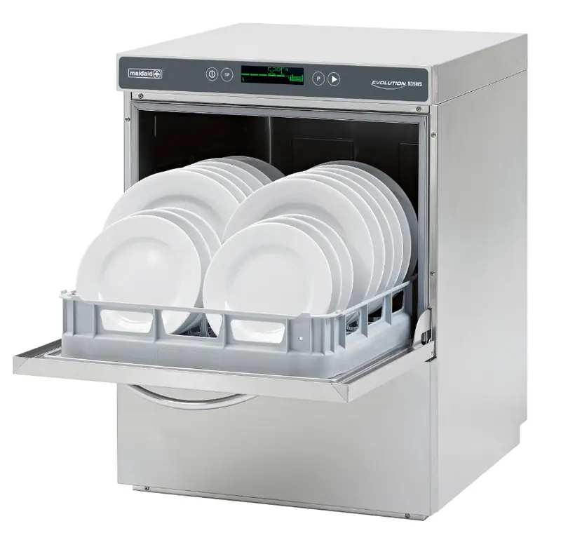 Maidaid Evolution 535 WS Undercounter Dishwasher with Drain Pump & Softener