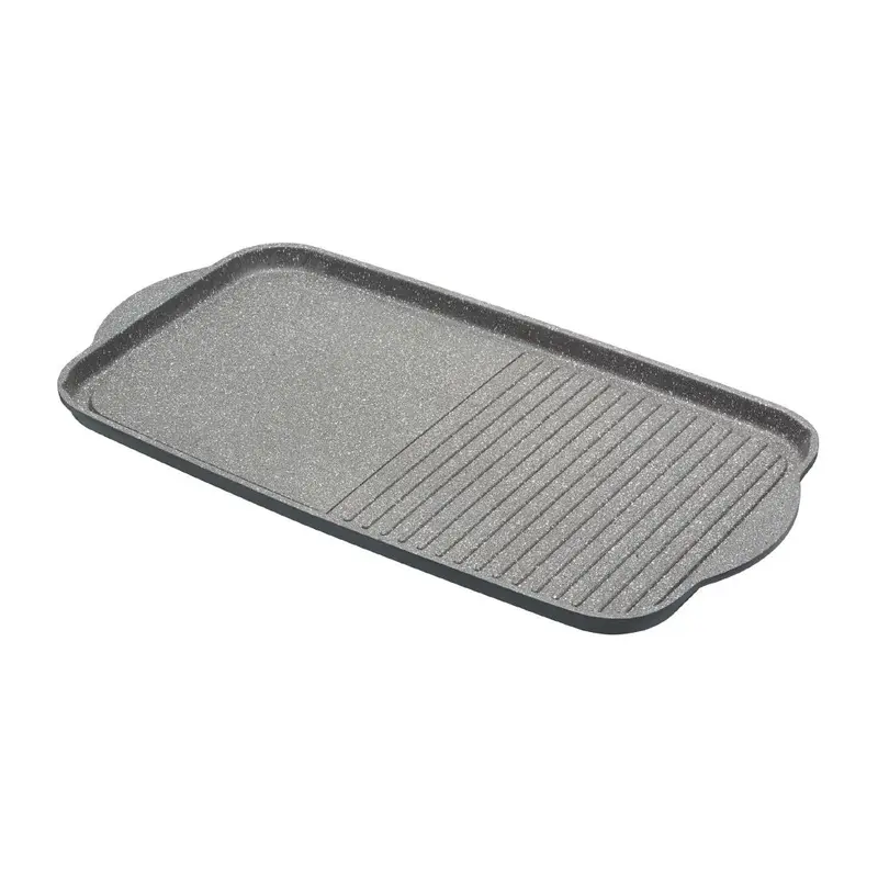 MasterClass Dual Griddle Tray Cast Aluminium 460mm