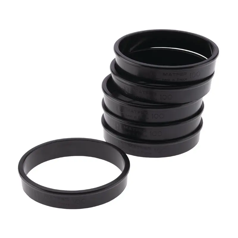 Matfer Bourgeat Exoglass Tart Ring 100mm (6 Pack)