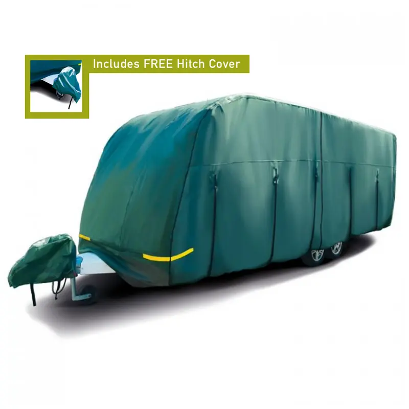 Maypole Caravan Cover 12 to 14ft FREE Hitch Cover & Storage Bag