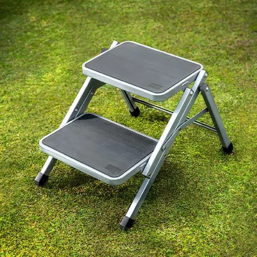 Maypole Folding Steel Double Step