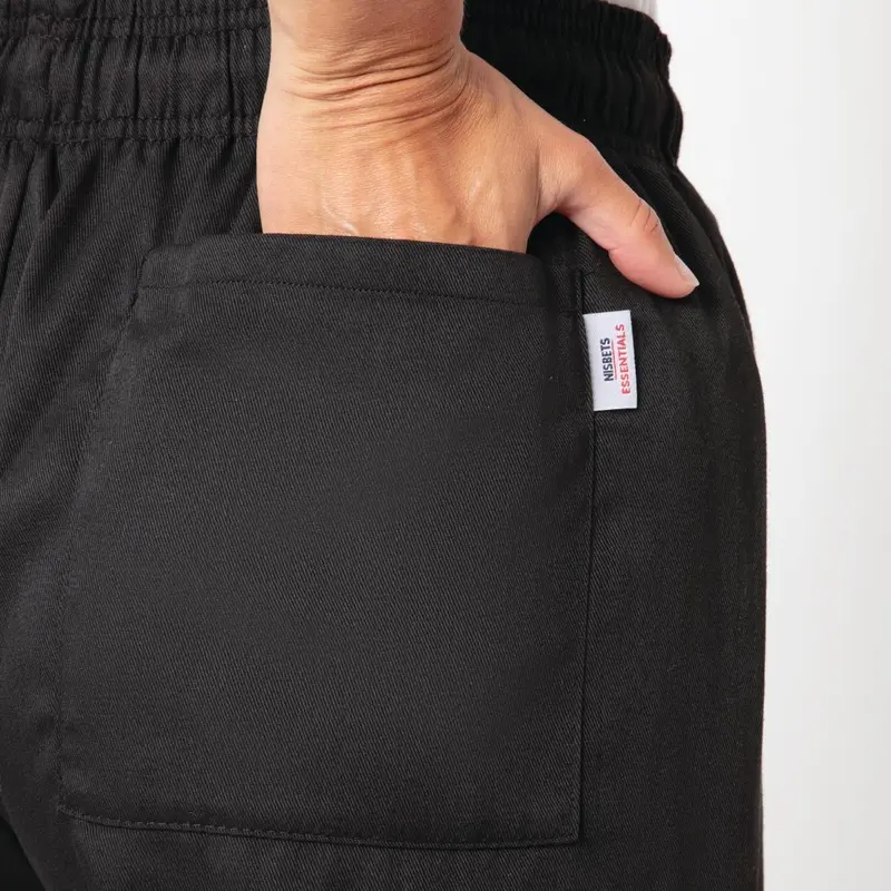 Nisbets Essentials Chef Trousers Black XS