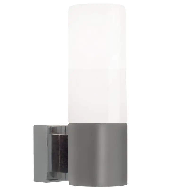 Nordlux Tangens Single Indoor Wall Light Brushed Steel