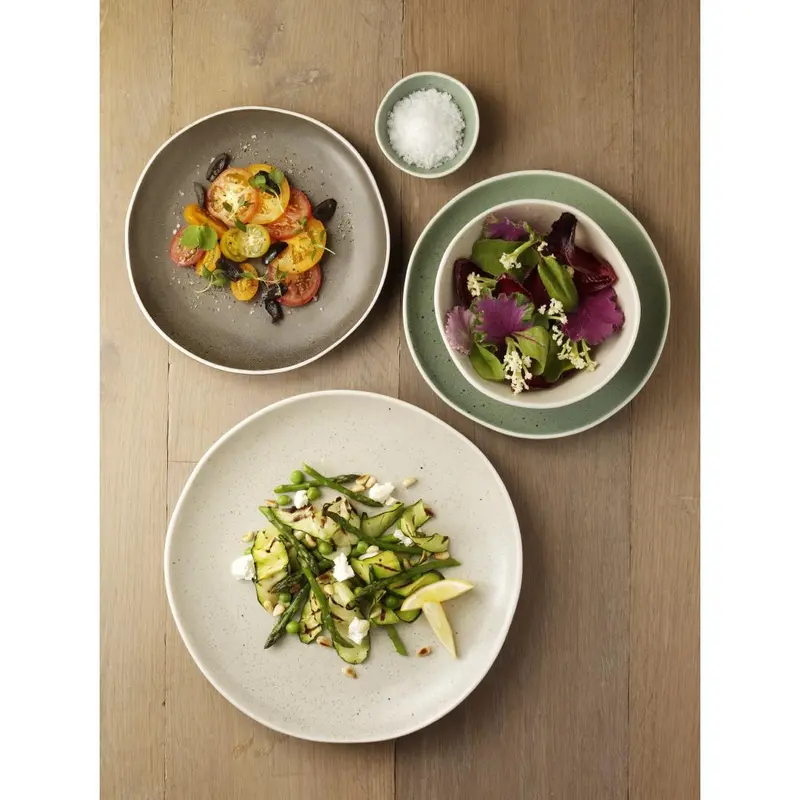 Olympia Chia Plates Sand 205mm (Pack of 6)