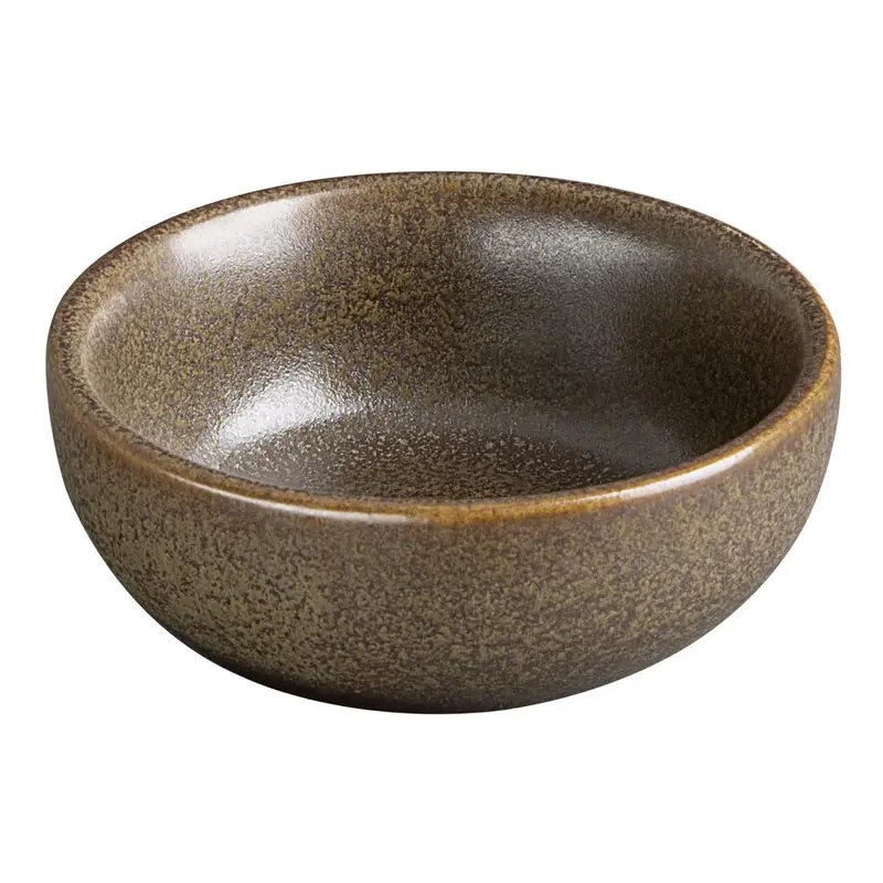 Olympia Ember Dipping Dishes Mahogany 78mm (8 Pack)
