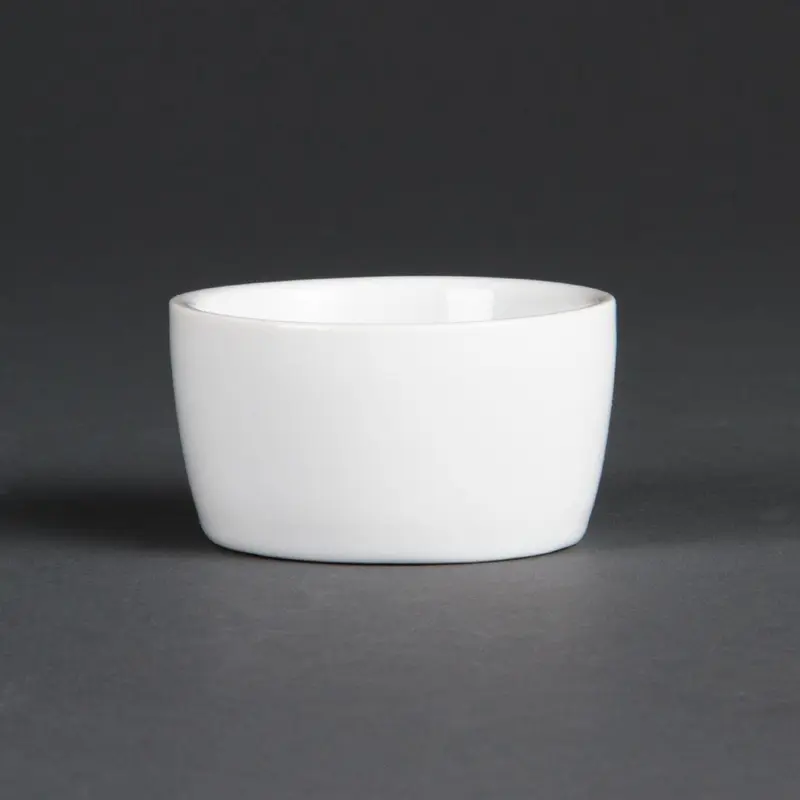 Olympia Whiteware Butter Dishes 62.5mm (12 Pack)