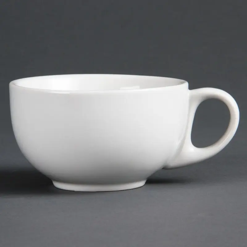 Olympia Whiteware Cappuccino Cups 284ml (12 Pack)