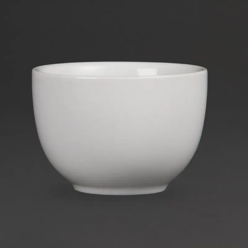 Olympia Whiteware Chinese Tea Cups 110ml (12 Pack)