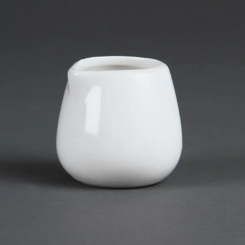 Olympia Whiteware Compact Jugs 85ml (12 Pack)