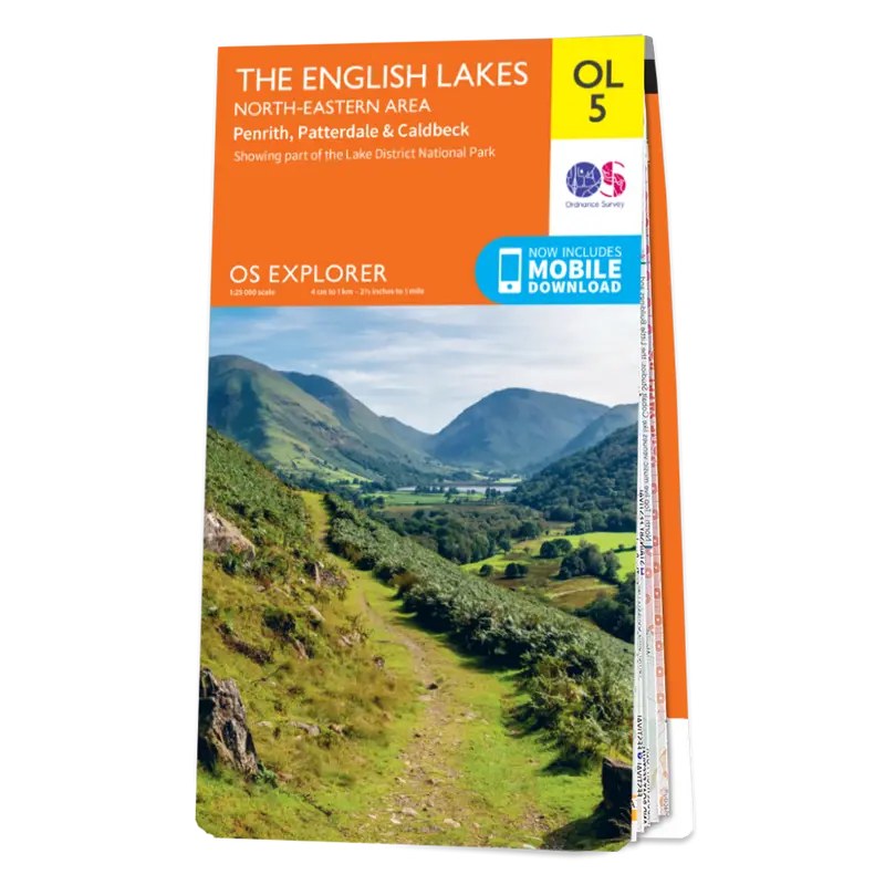 Ordnance Survey Explorer OL 5 The English Lakes North-Eastern Area