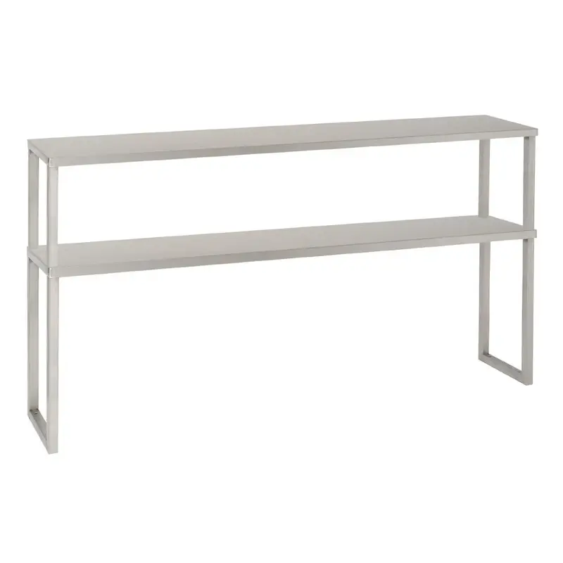 Parry Stainless Steel Two Tier Heated Chefs Rack 1800x350mm