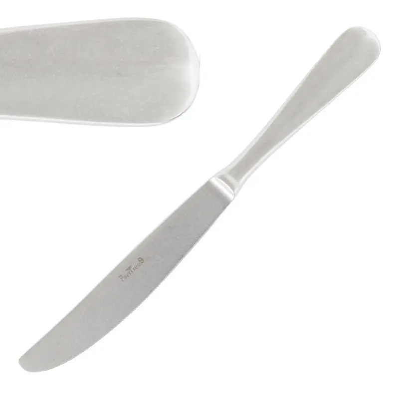 Pintinox Baguette Stonewashed Table Knife (12 Pack)