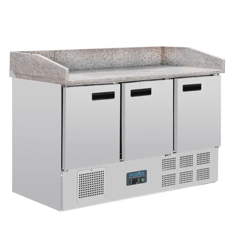 Polar G-Series Pizza Prep Counter Fridge 368Ltr