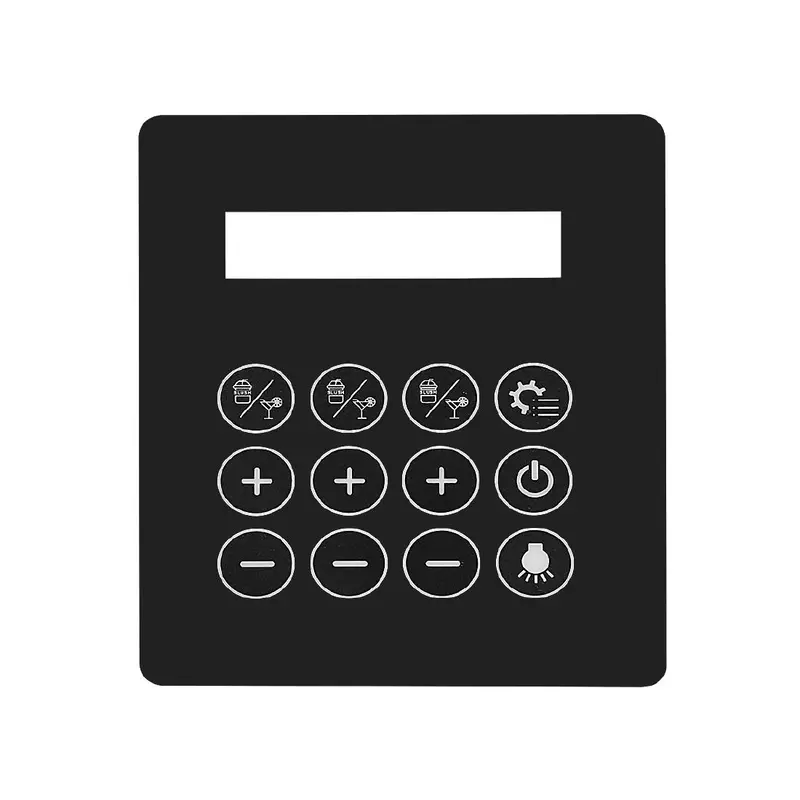 Polar U-Series Slush Maker Controller Sticker