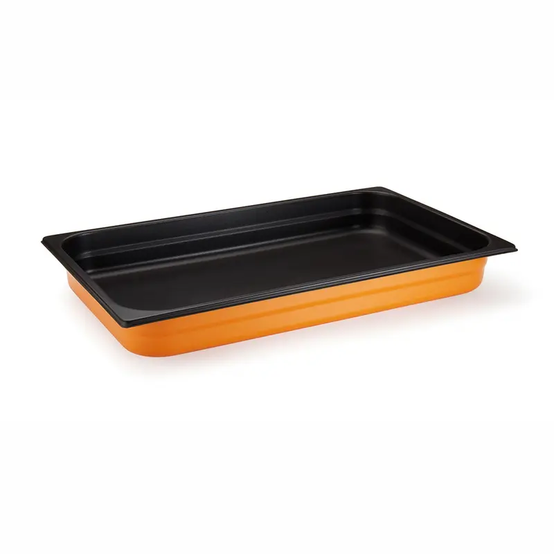 Pujadas Light Orange Non-Stick 1/2 GN Pan
