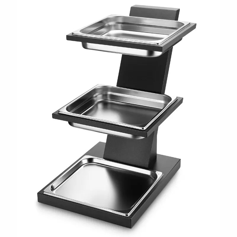 Pujadas Three-Tier 2/3 GN Buffet Display Stand