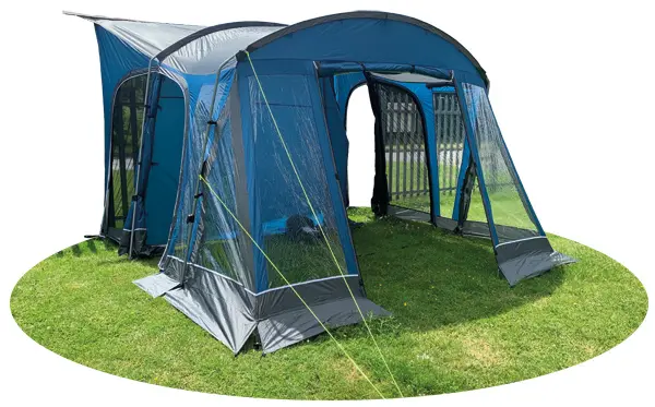 Quest Falcon 325 Driveaway Poled Awning HIGH