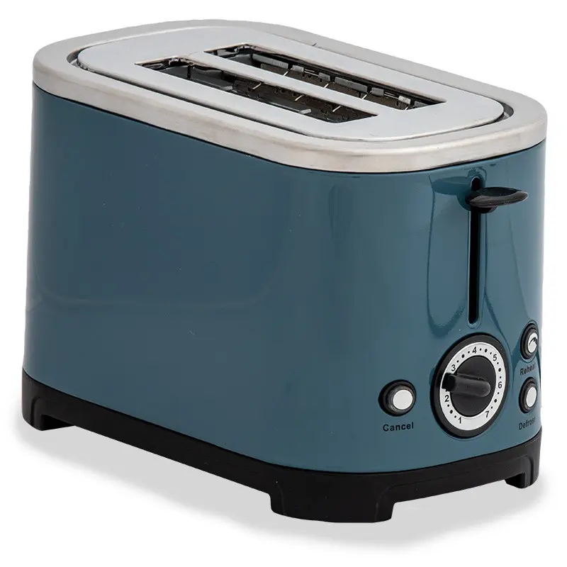 Quest Rocket Low Wattage Stainless Steel Toaster Slate Grey