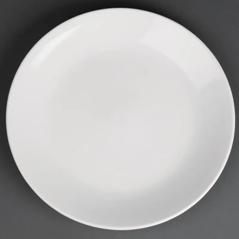 Royal Porcelain Classic White Coupe Plates 260mm (12 Pack)