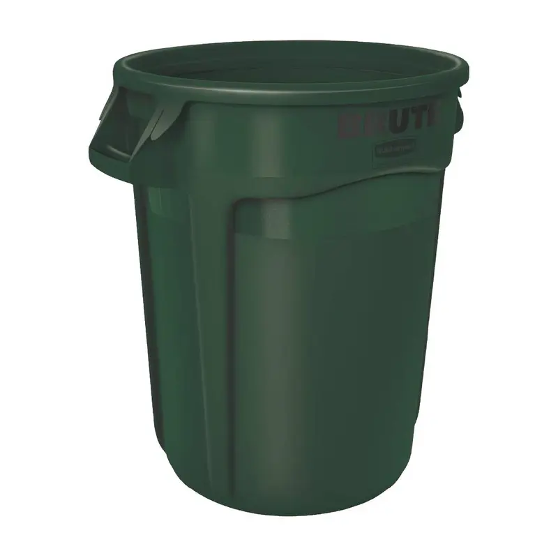 Rubbermaid BRUTE Container Dark Green 75.7Ltr