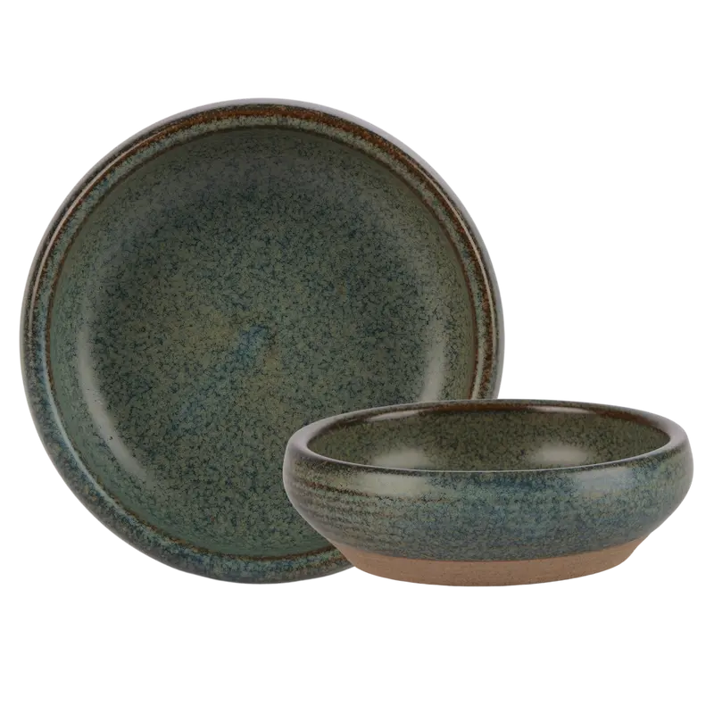 Rustico Jade Low Bowl - 14.5cm / 5.75" - Pack of 6