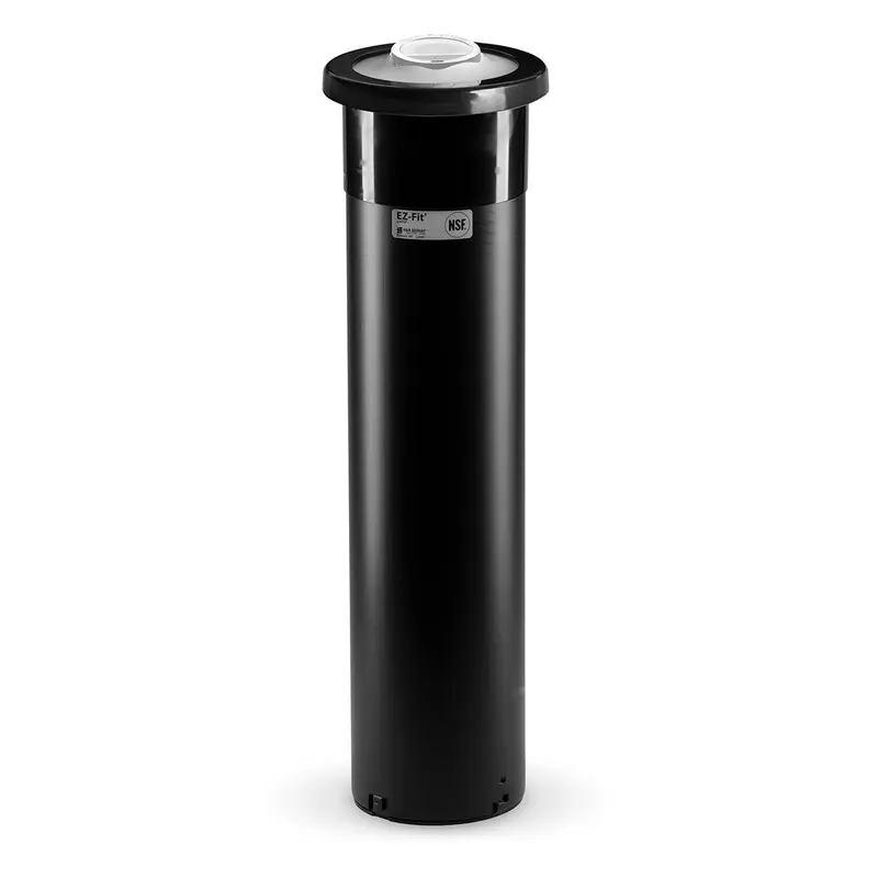 San Jamar L2410 Large In-Counter Hot Lid Dispenser for 95 to 101mm Lids