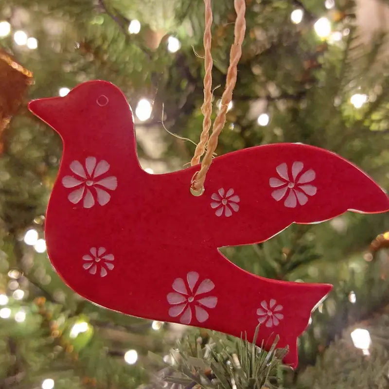 Soapstone Dove Decoration
