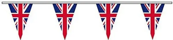 Spirit of Air Bunting Pendant Union Jack