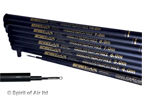 Spirit of Air High Performance Telescopic Display Pole 5M