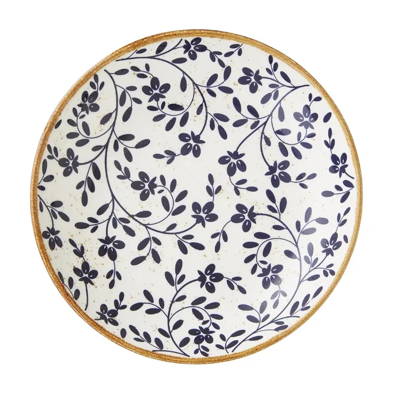 Steelite Performance Flora Coupe Bowls Blue 215mm (Pack of 12)