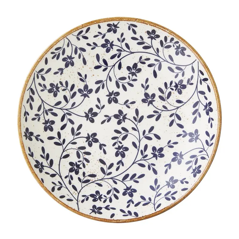 Steelite Performance Flora Coupe Bowls Blue 255mm (Pack of 12)