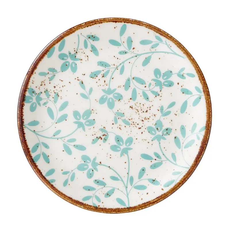Steelite Performance Flora Coupe Plates Aqua 152mm (Pack of 12)