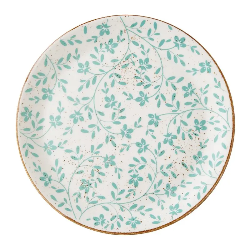 Steelite Performance Flora Coupe Plates Aqua 280mm (Pack of 12)