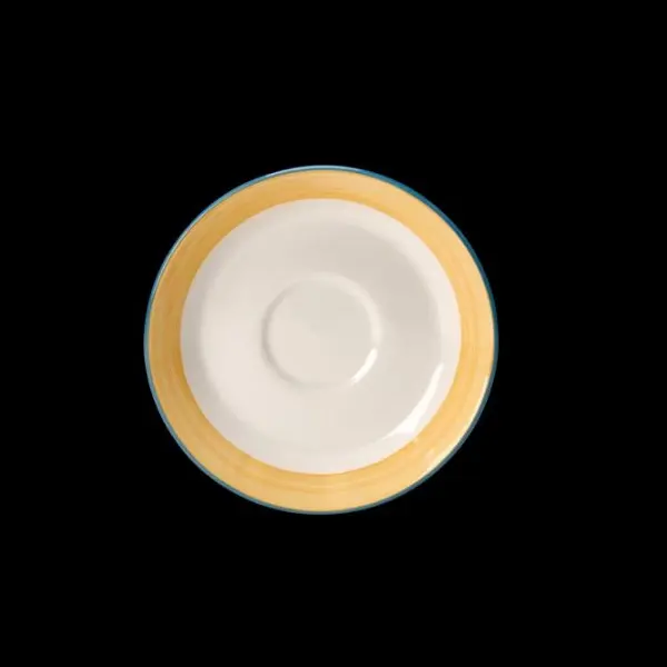 Steelite Rio Yellow Slimline Saucers 150mm (Pack of 36)